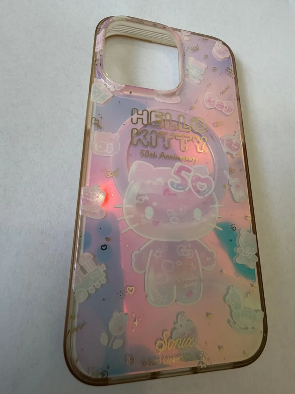 Sonix Hello Kitty 50th Anniversary iPhone 15 Pro Max Case & Matching Magnet Ring
